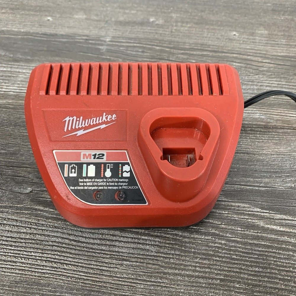 Milwaukee M12 Lithium-ion Battery Charger (48-59-2401) GREAT DEAL!!